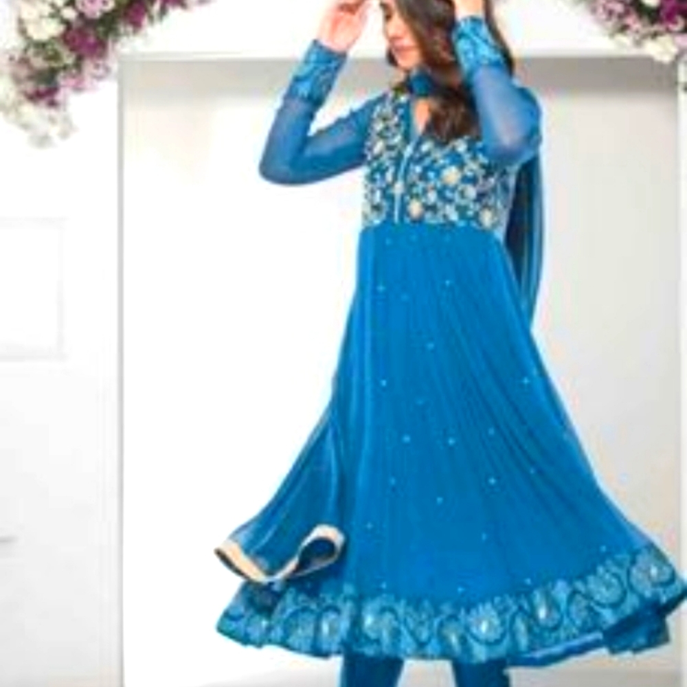 Pakistani Indian Designer Dress - image 1